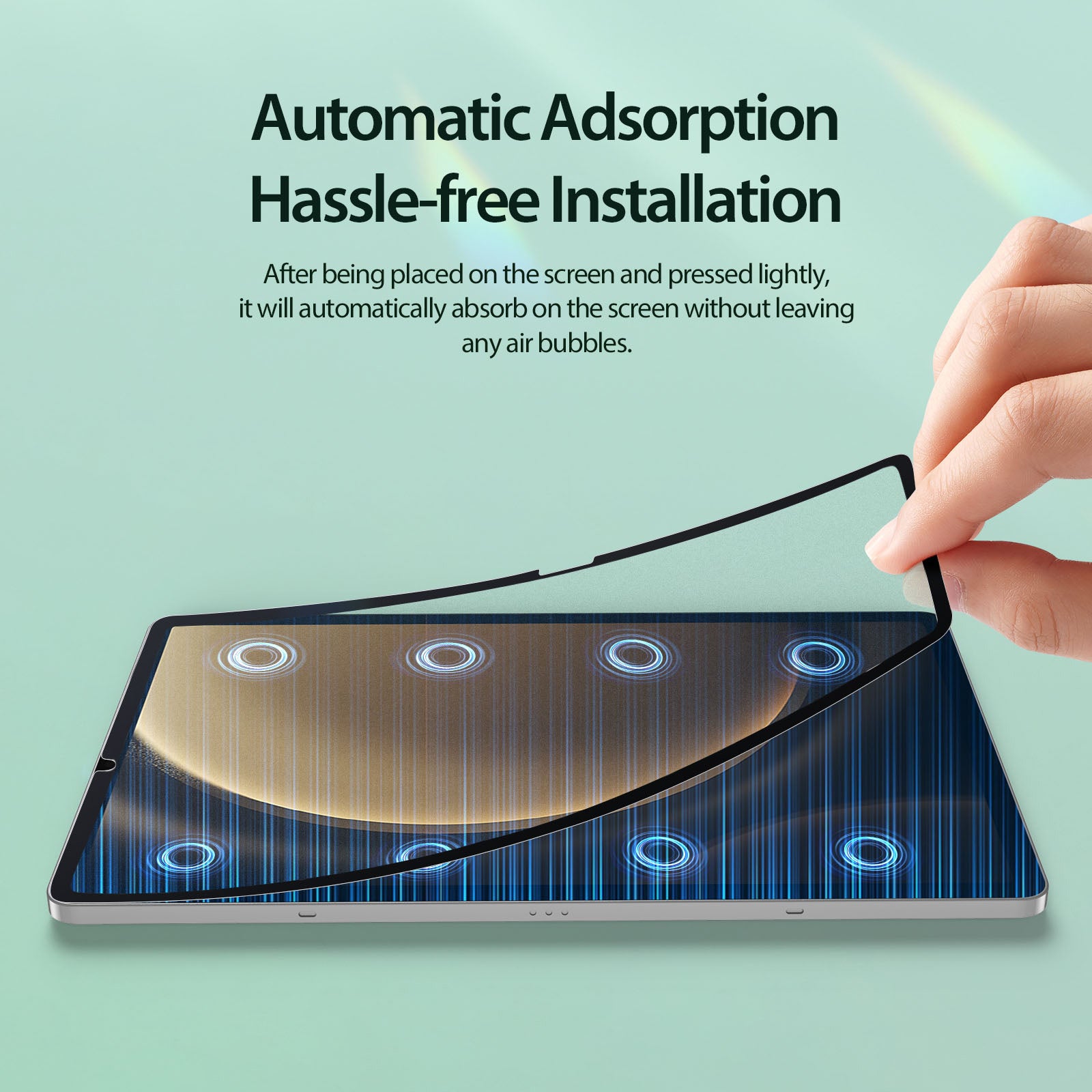 DUX DUCIS Naad Series for Samsung Galaxy Tab S9 FE+ Paperfeel Screen Protector Reusable Matte PET Film DUX DUCIS Naad Series for Samsung Galaxy Tab S9 FE+ Paperfeel Screen Protector Reusable Matte PET Film